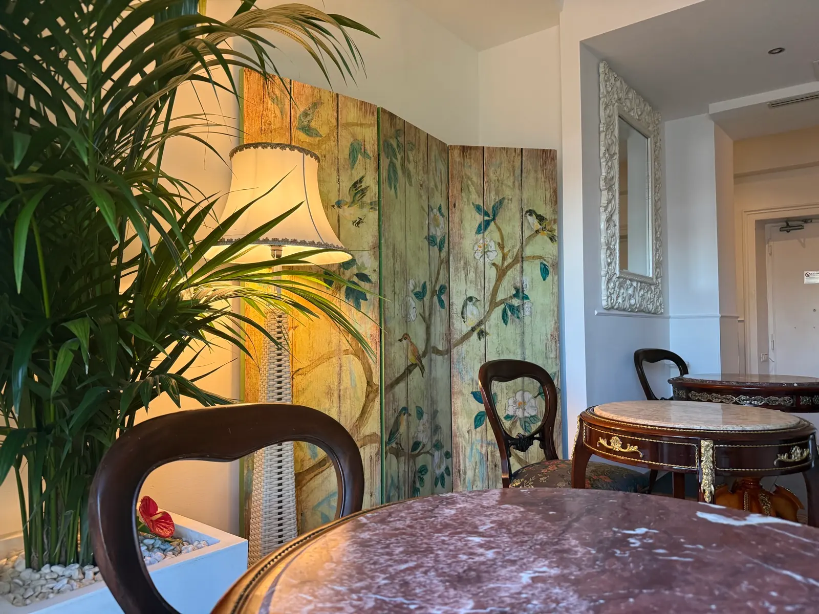 Il lounge di Imperial Suite Rome