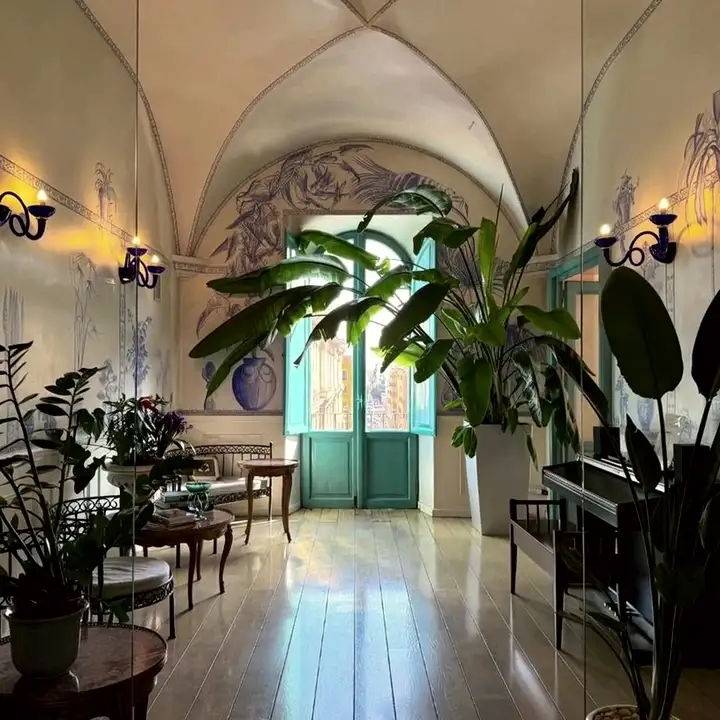 El vestíbulo del Lilium Boutique Hotel, Roma Porta Pia